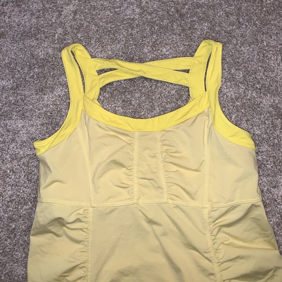 kyodan yellow tank top size M - Picture 4 of 7